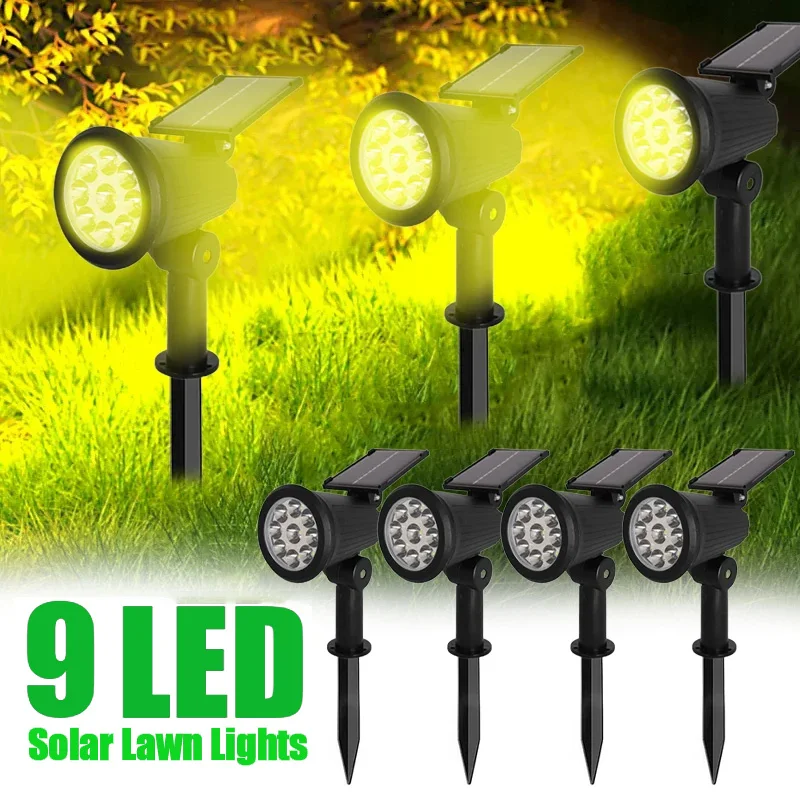 مصباح LED خورئية الشمسية القابلة للتعديل