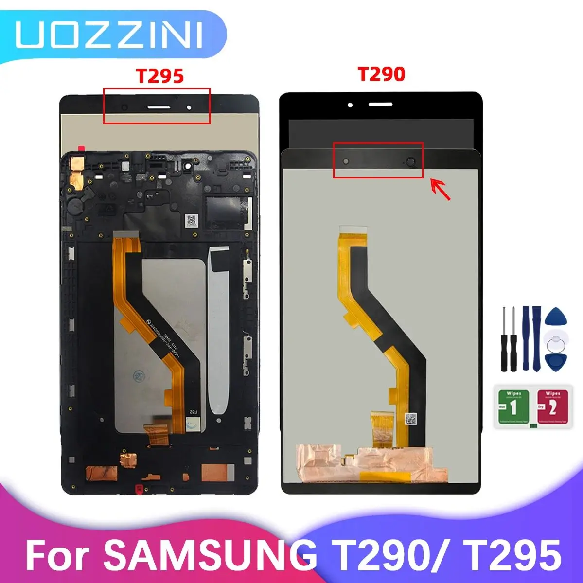 شاشة LCD لموديل سامسونج غالاكسي تبويب A 2019