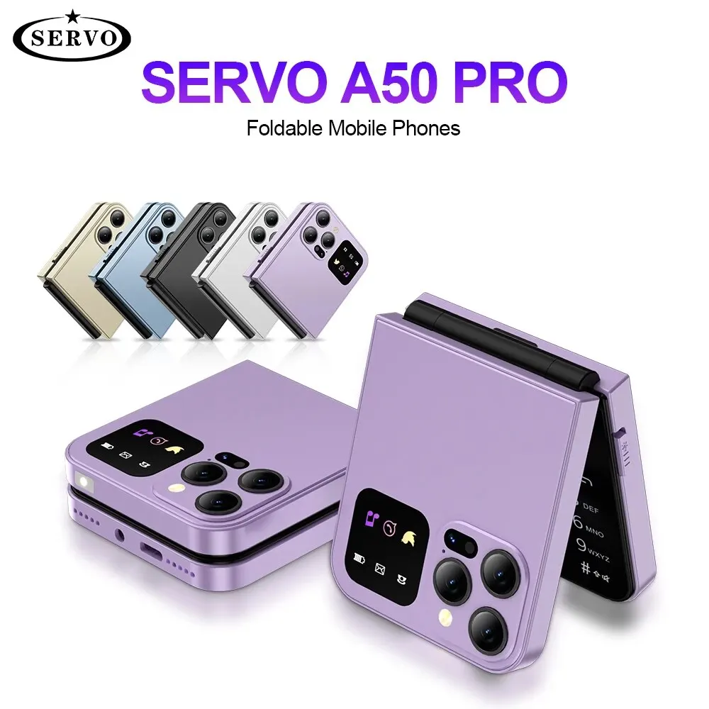 سيرفو A50 PRO – هاتف محمول قابل للطي
