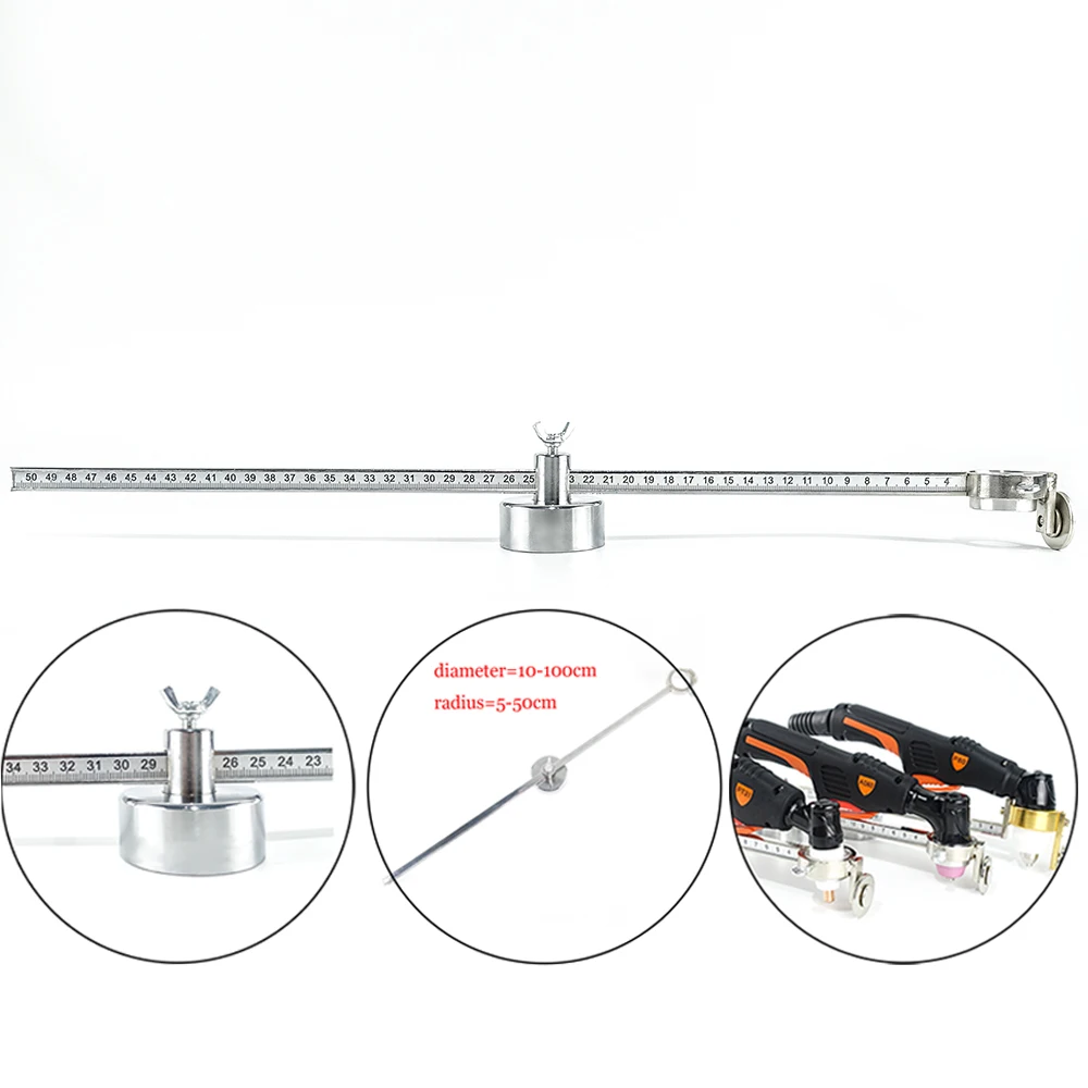 Adjustable Magnetic Circle Cutter for Plasma Cutting