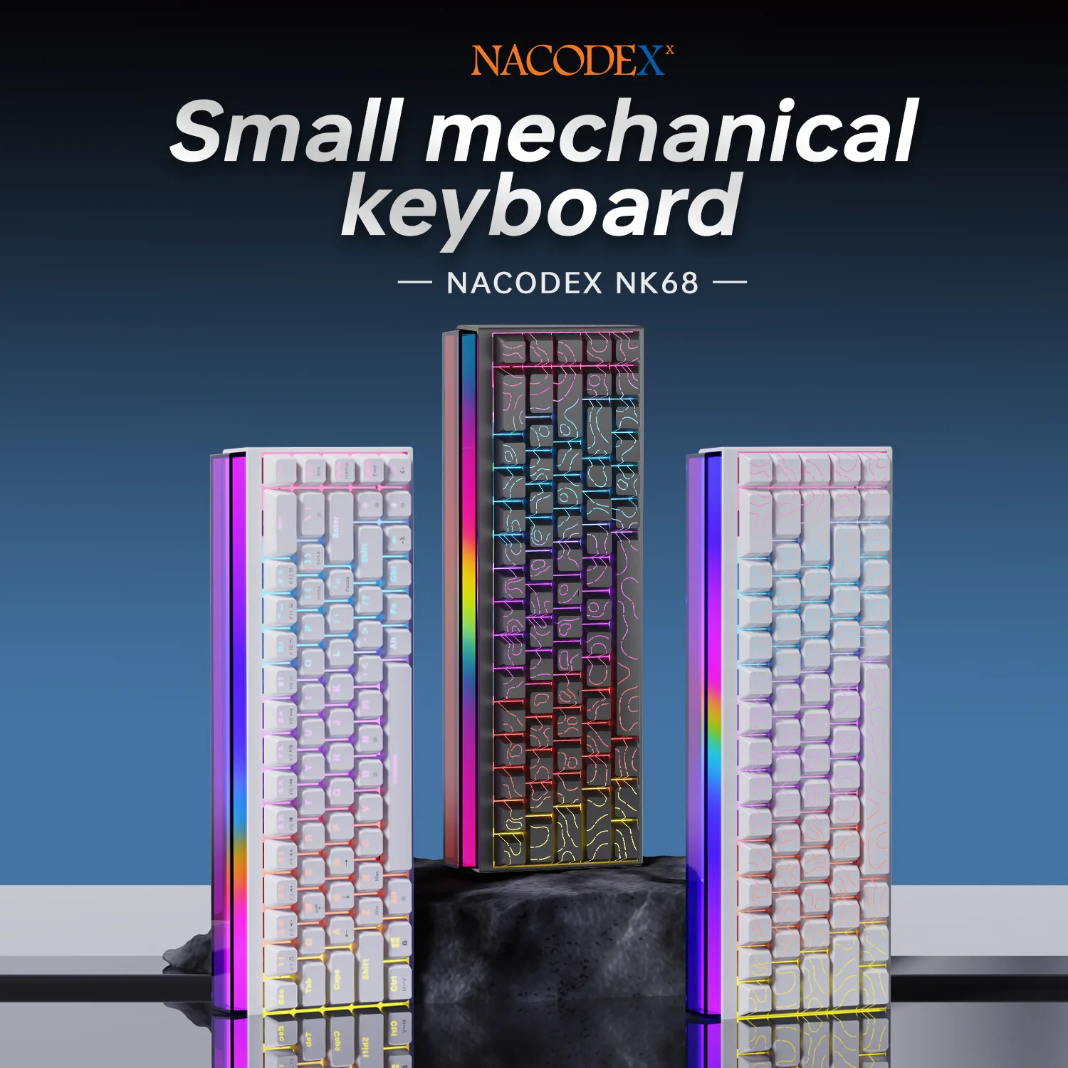 لوحة مفاتيح Ajazz Nacodex Nk68 الميكانيكية