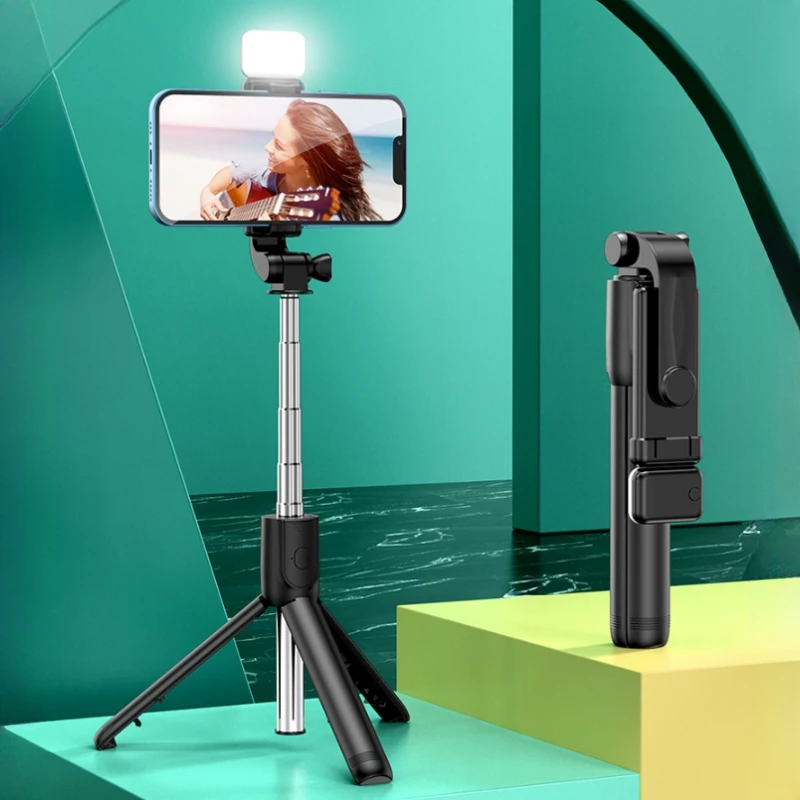 Expandable Portable iPhone Tripod Selfie Stick