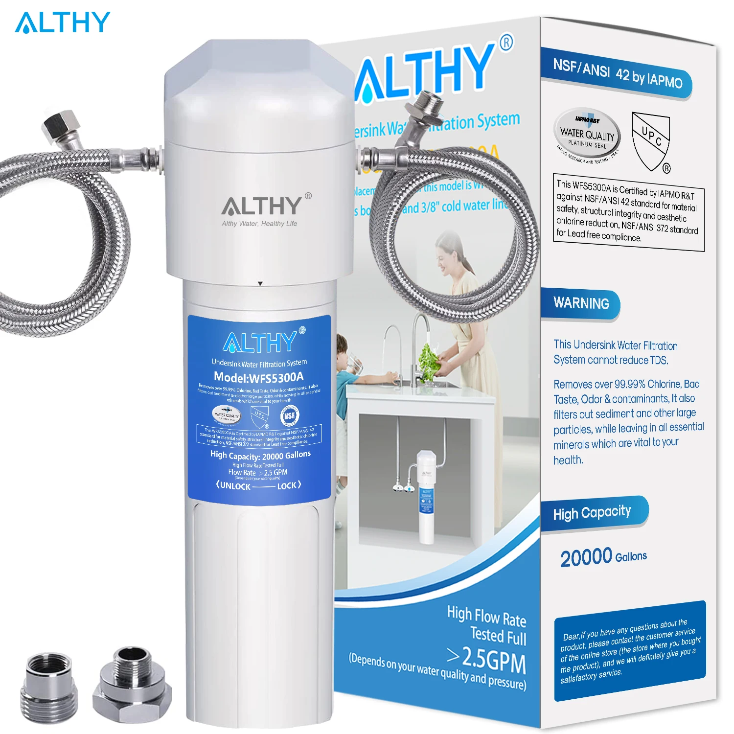 فلتر مياه شرب تحت الحوض ALTHY