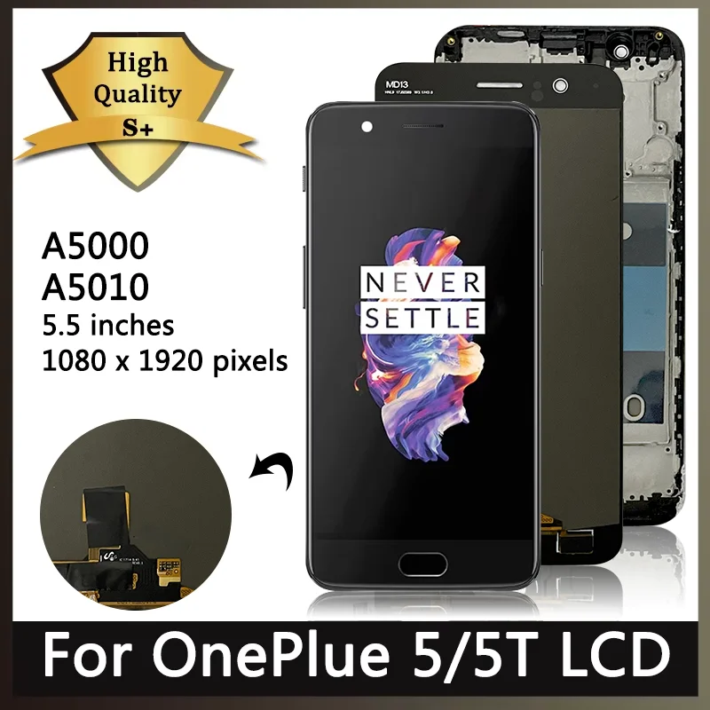 شاشة AMOLED بديلة لـ OnePlus 5T