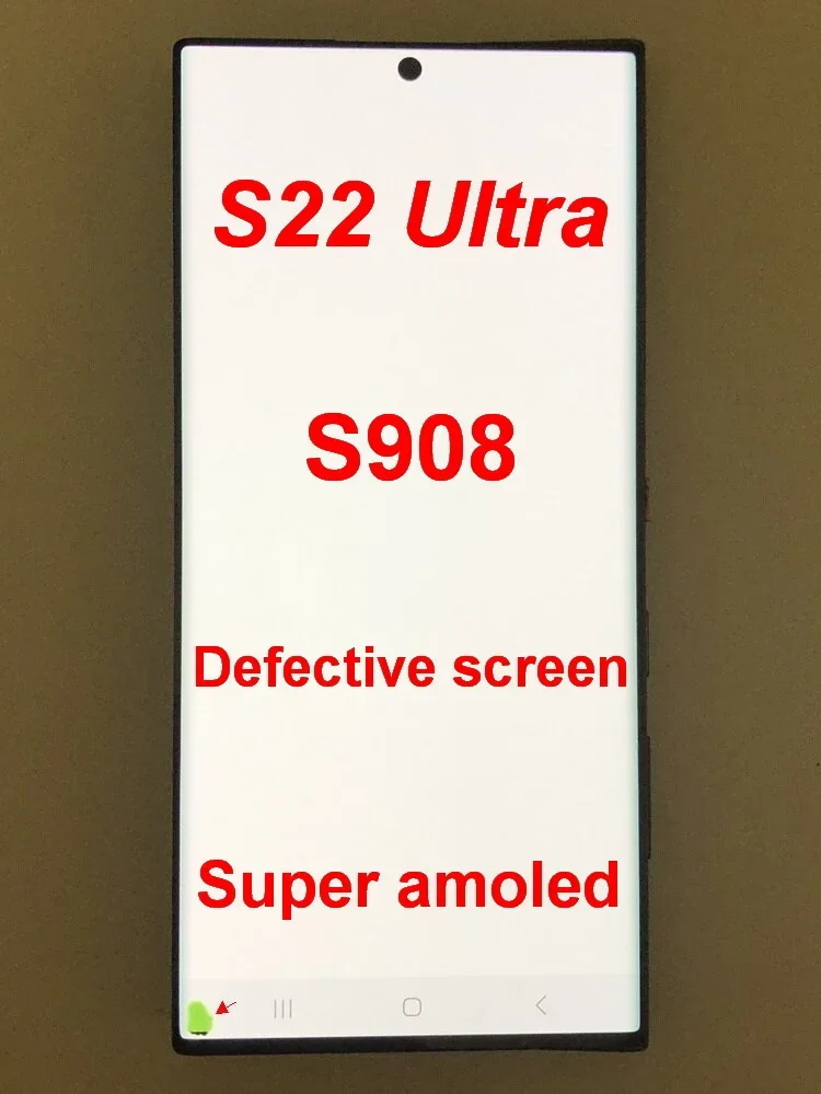 استبدال شاشة سوبر AMOLED لغالاكسي S22
