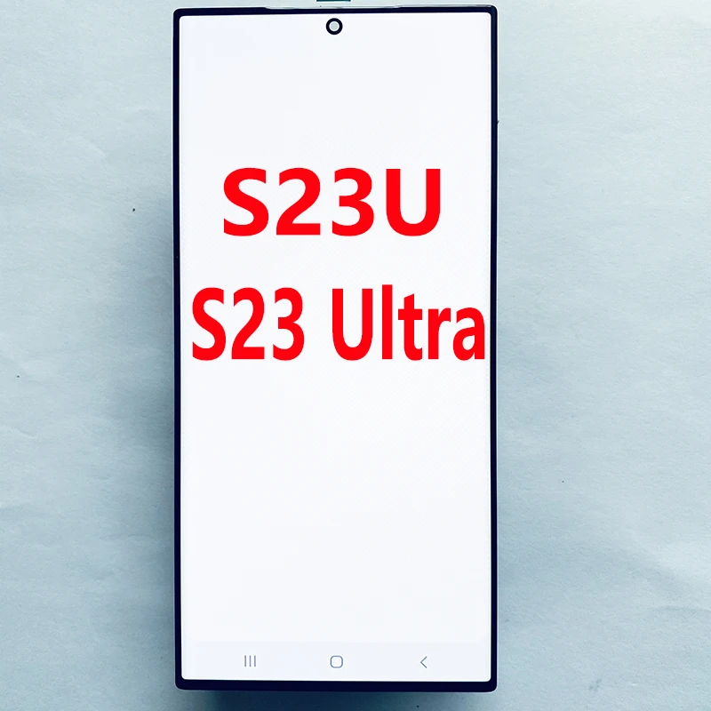 شاشة سوبر AMOLED لسامسونج S23 الترا