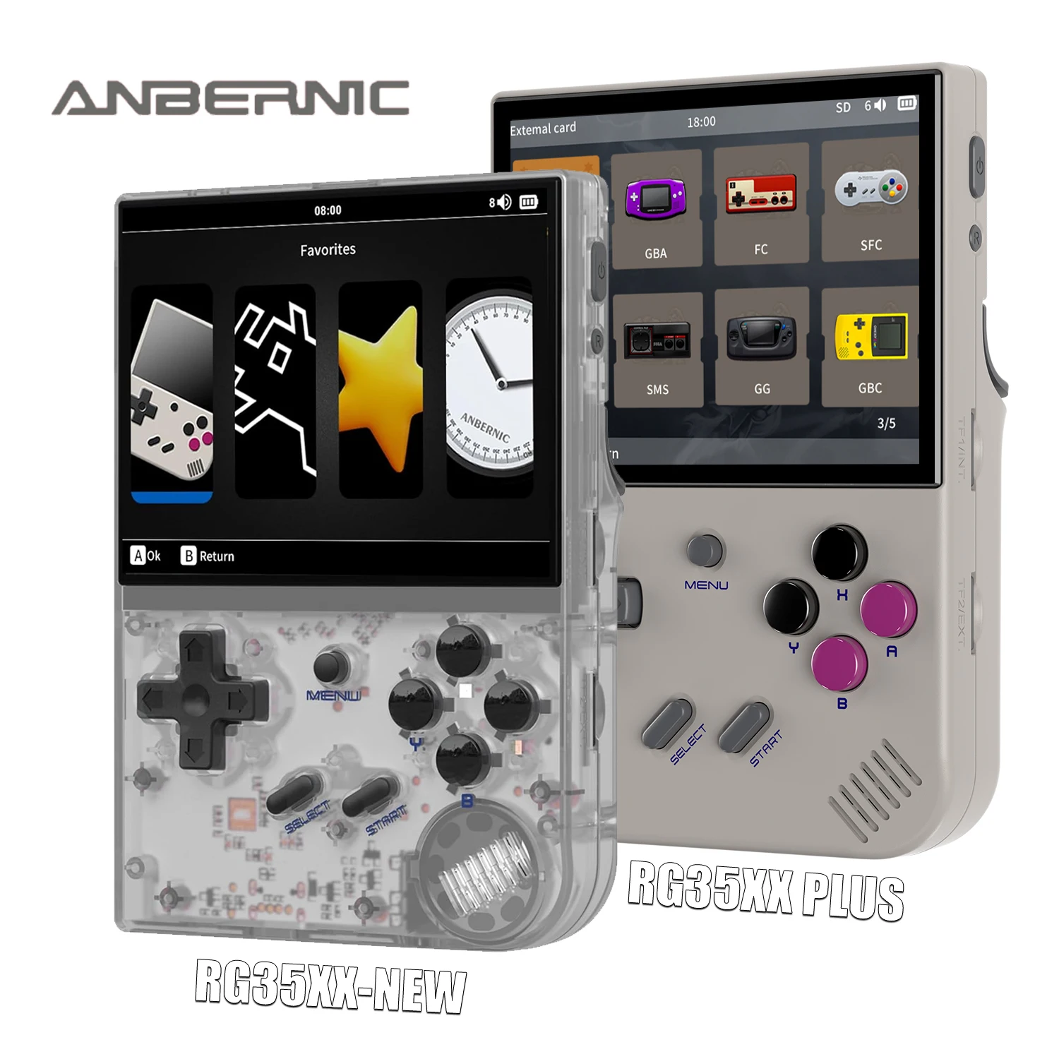 مشغل ألعاب محمول ANBERNIC RG35XX