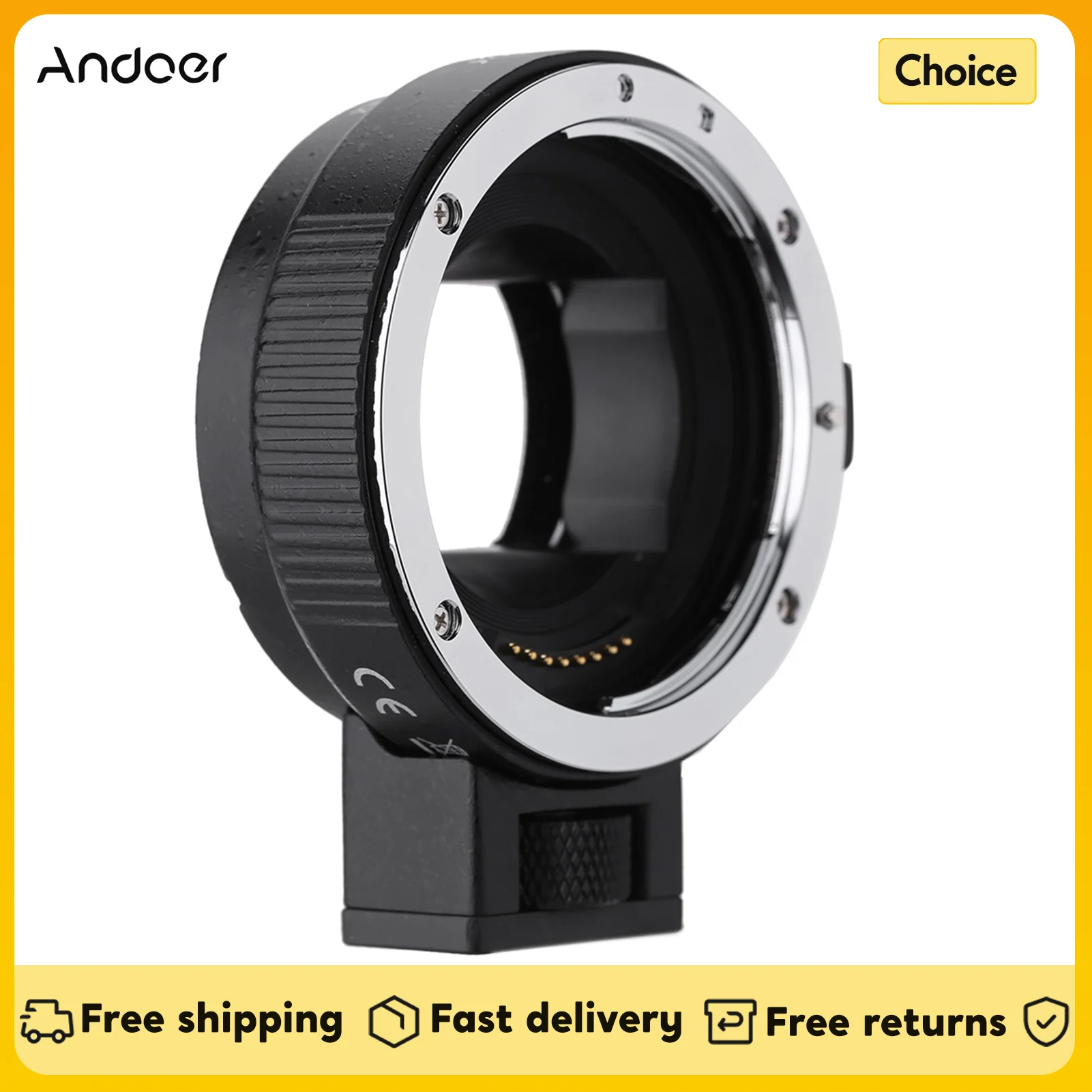 محول عدسة Andoer لعدسات Canon
