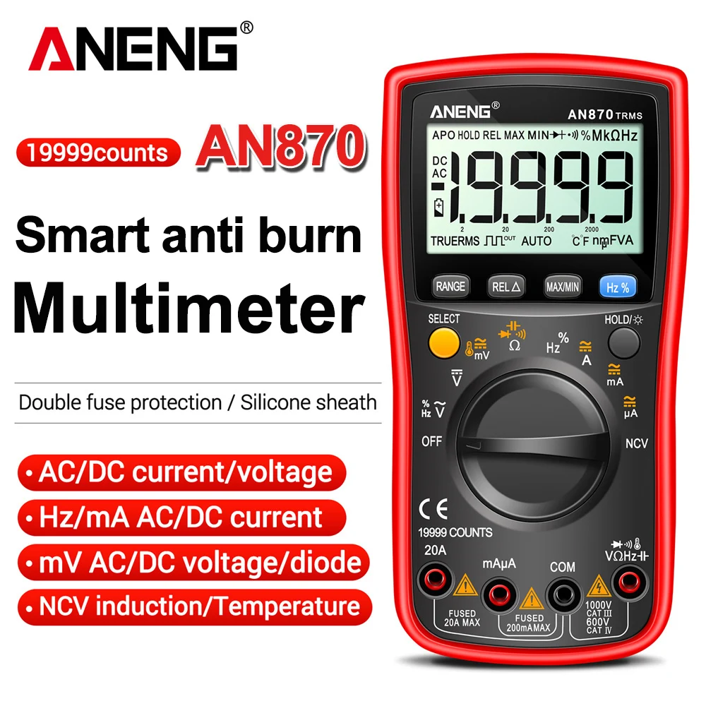ANENG AN870 Smart Digital Multimeter