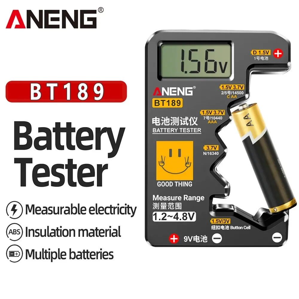 جهاز اختبار بطارية ANENG BT189
