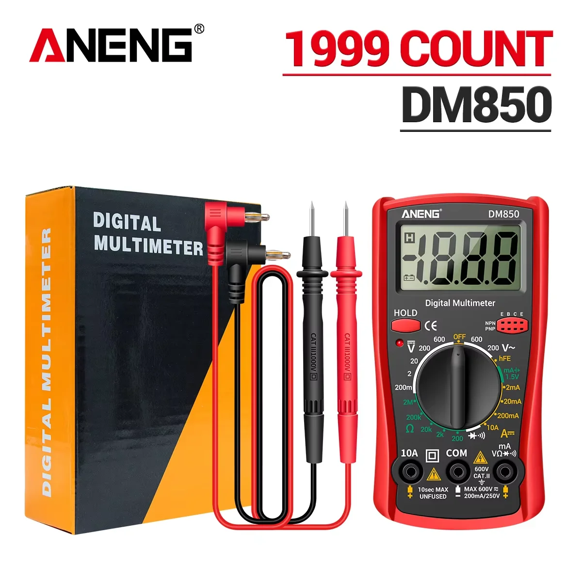 ANENG DM850 مقياس متعدد رقمي محترف