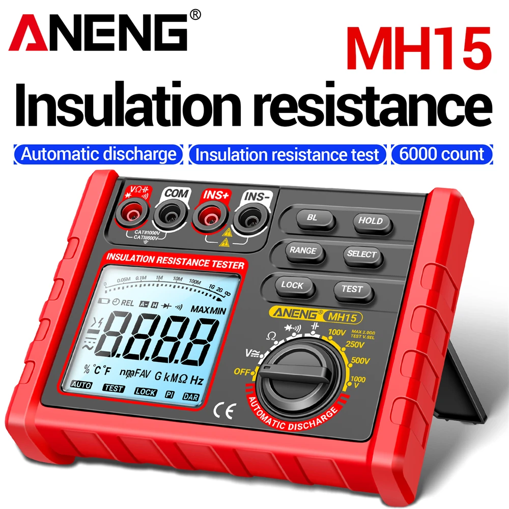 ANENG MH15 Insulation Megohmmeter Tester