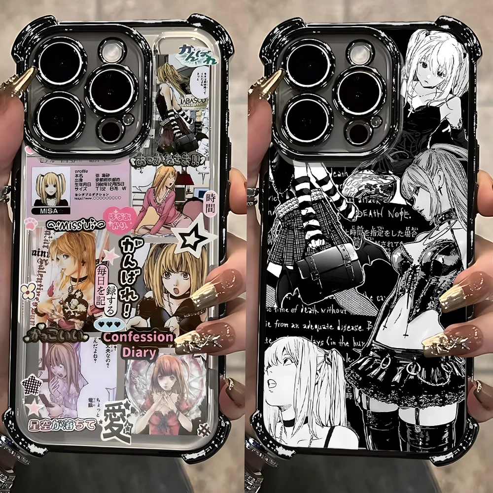 Cute Misa Amane Phone Case for Samsung