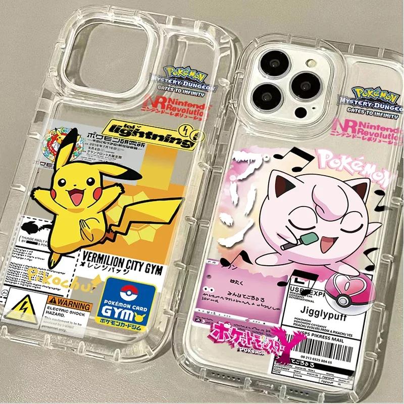 Anime Pokémon Silicone Phone Case