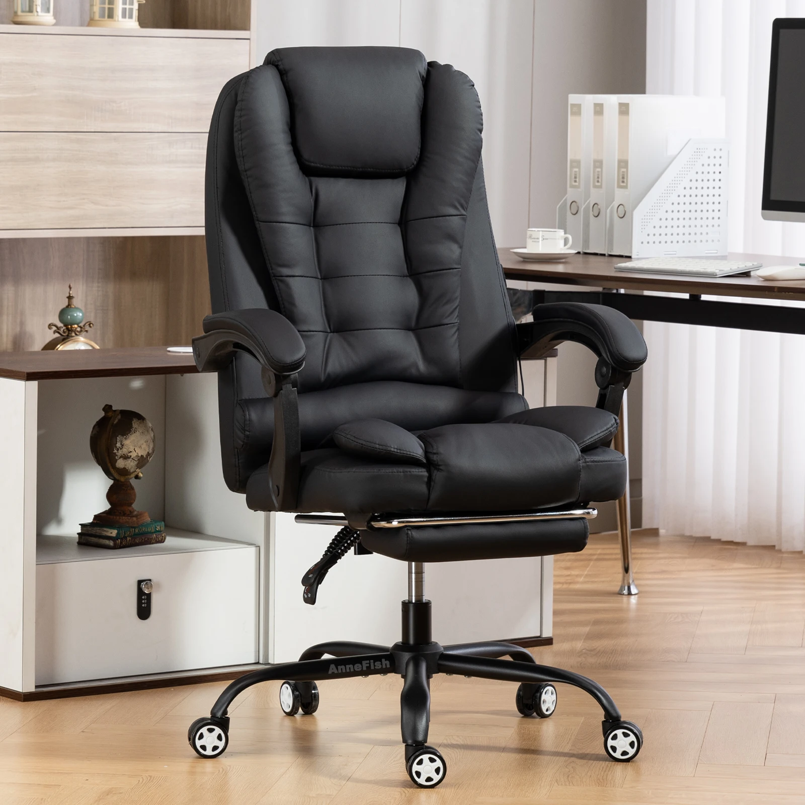 AnneFish Ergonomic High-Back Office Chair