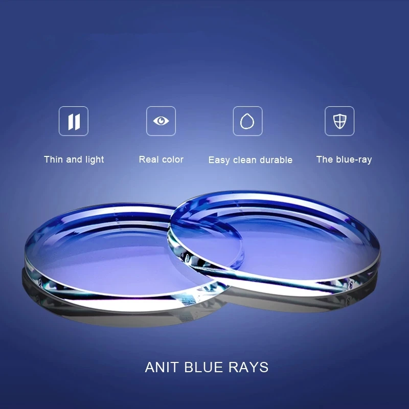 Premium Blue Light Blocking Glasses Lenses