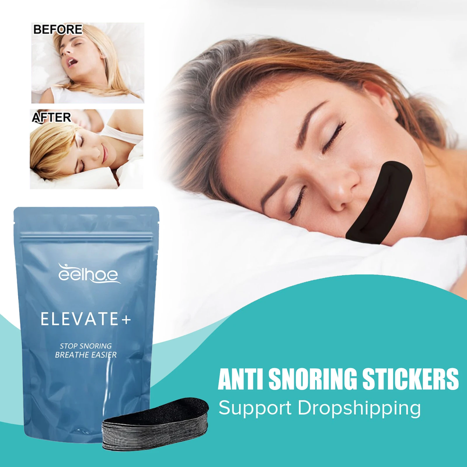 Anti Snoring Stickers for Better Sleep