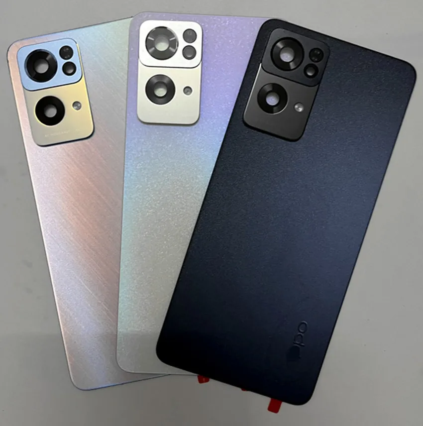 غطاء خلفي زجاجي لهاتف OPPO Reno 7 Pro