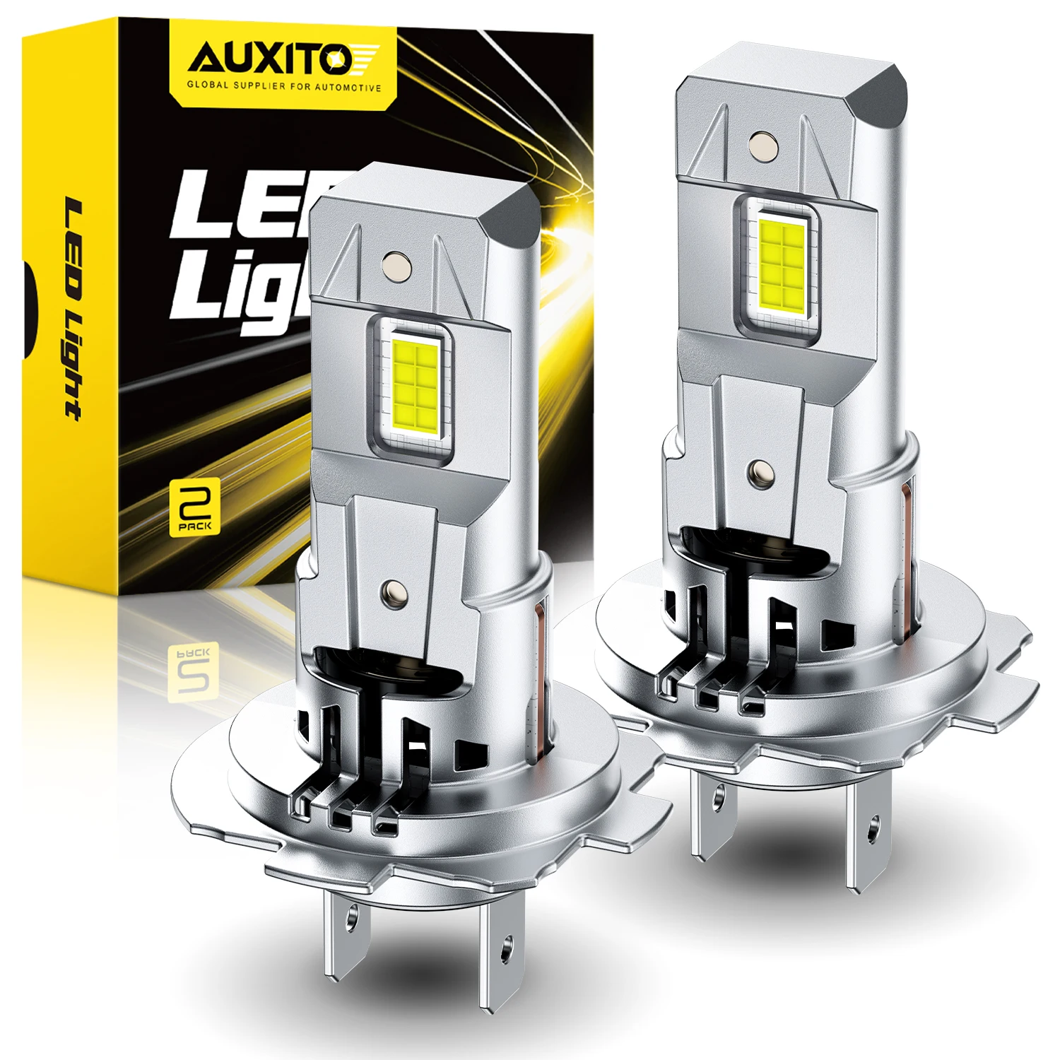 مصابيح LED عالية ومنخفضة AUXITO H7