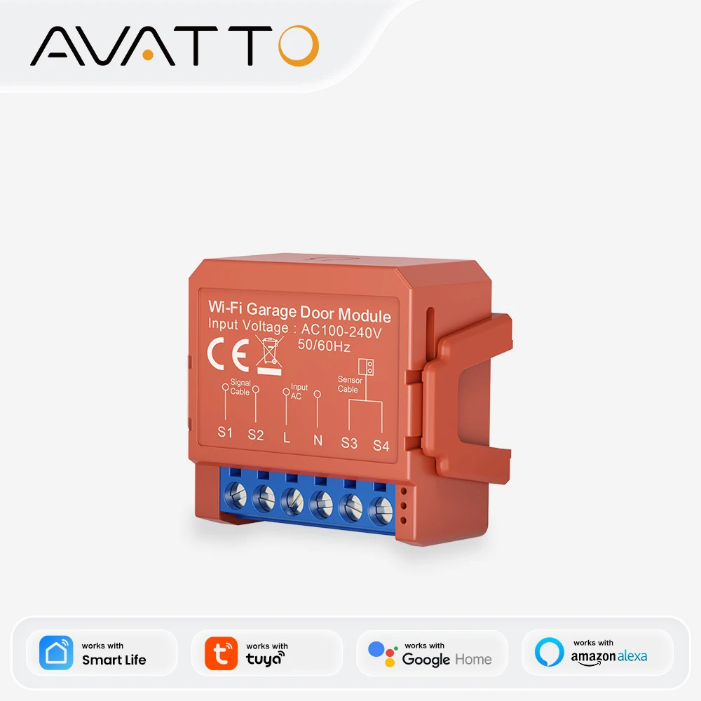 وحدة تحكم ذكية لفتح باب المرآب