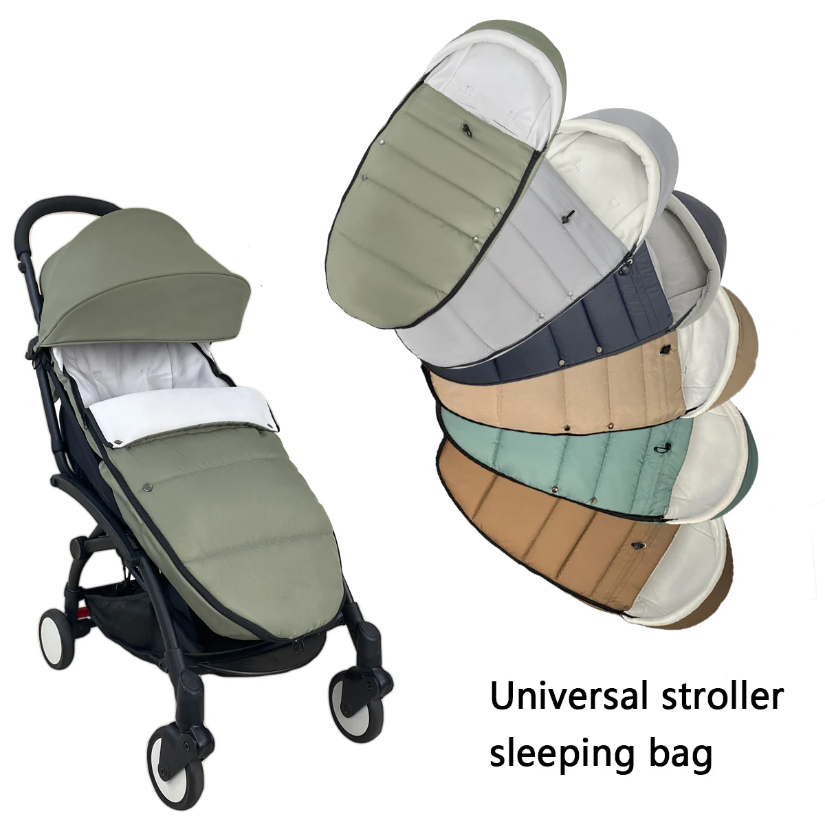 غطاء قدم متوافق لعربة الأطفال Babyzen YOYO