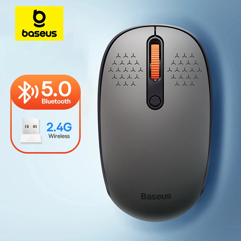 ماوس كمبيوتر لاسلكي بلوتوث من Baseus