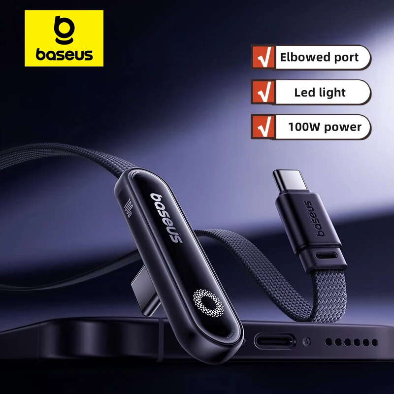 كابل USB C 100 واط من Baseus