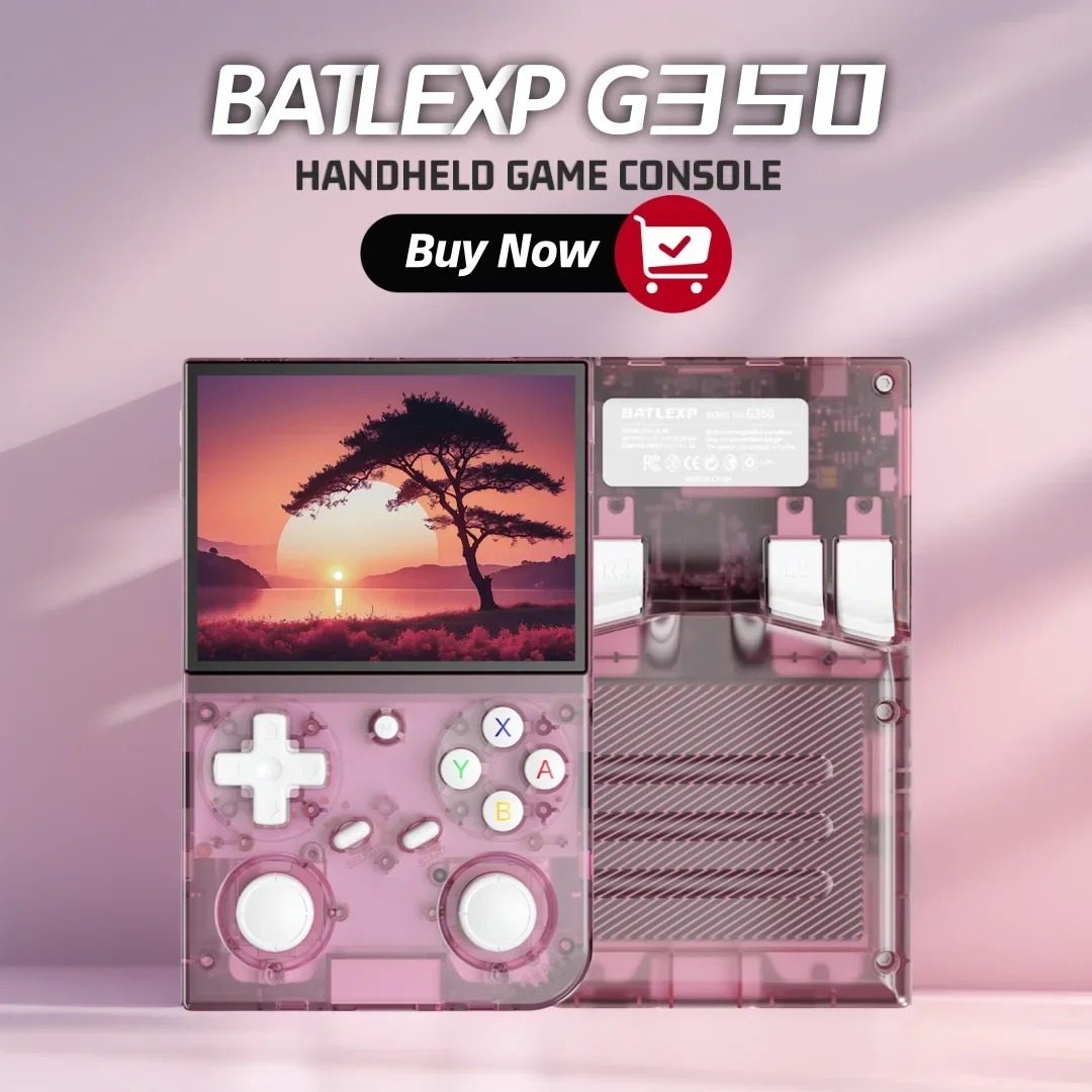 مشغل ألعاب BATLEXP AMPOWN G350 المحمول
