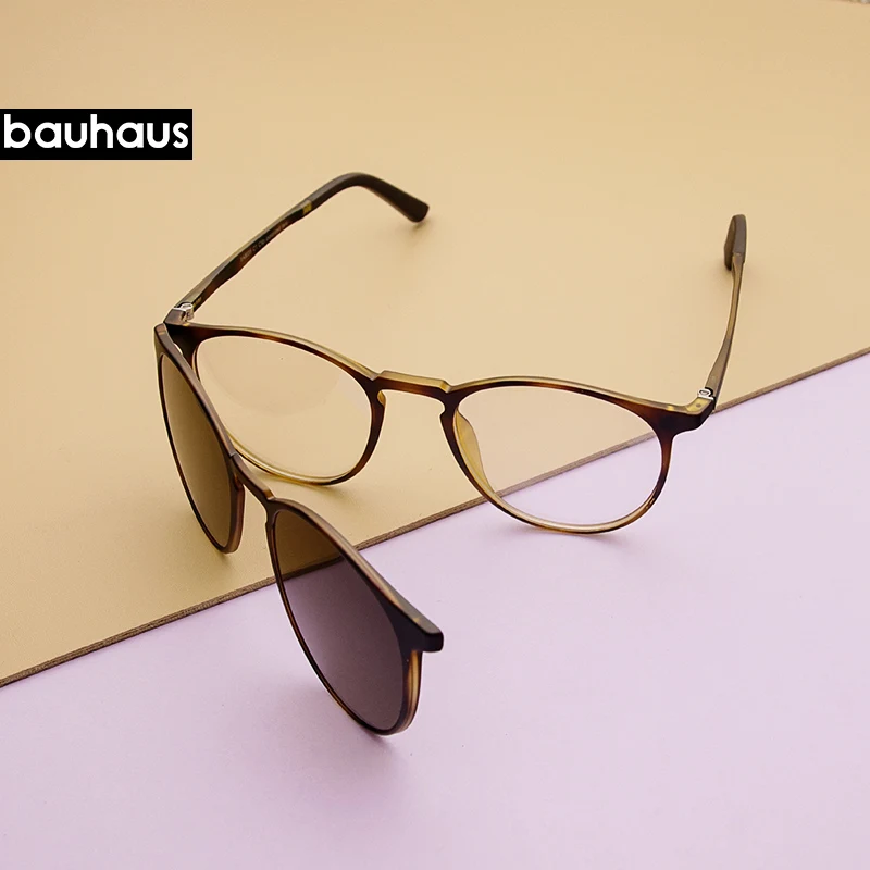 Bauhaus Full Rim Round Optical Eyeglasses