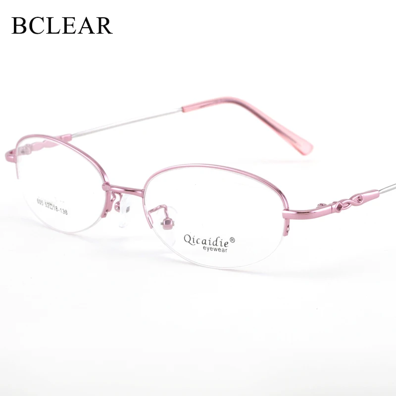 BCLEAR Vintage Half Frame Eyeglasses