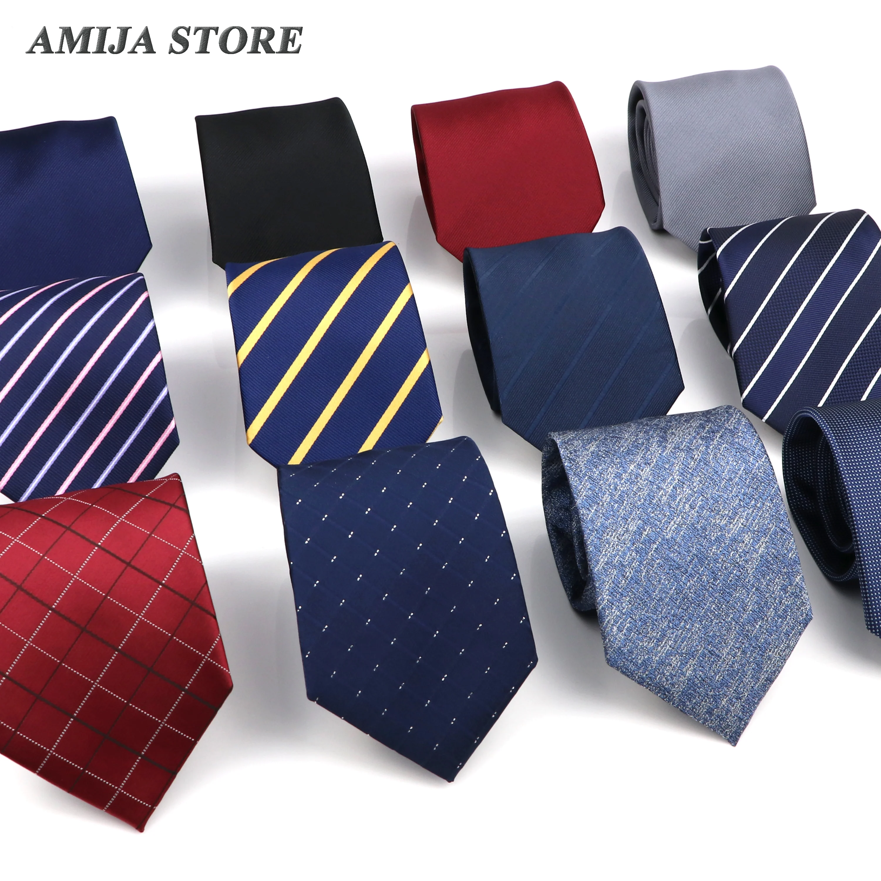 Classic Blue Striped Men’s Necktie