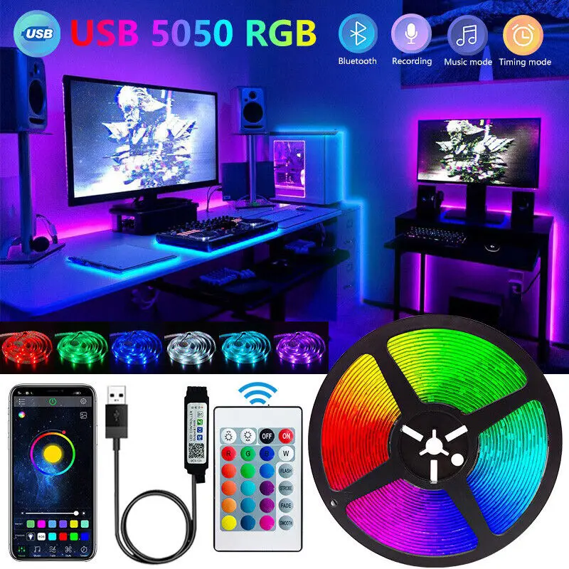 Smart Bluetooth LED Strip Lights for Home