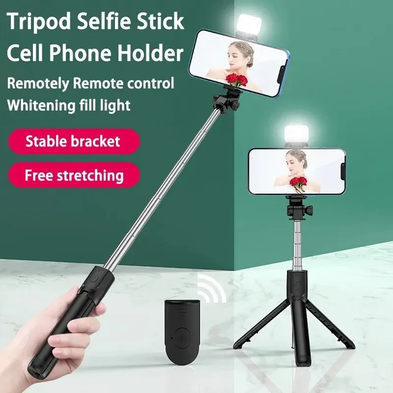 Bluetooth Mini Tripod Selfie Stick with Remote