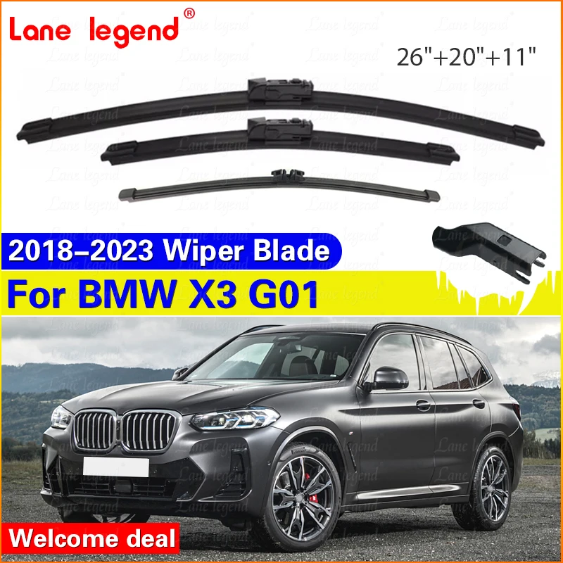 مجموعة شفرات ممسحة لسيارات BMW X3