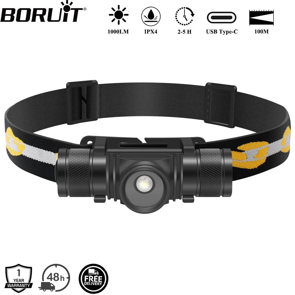 كشافات BORUiT D20 LED القوية