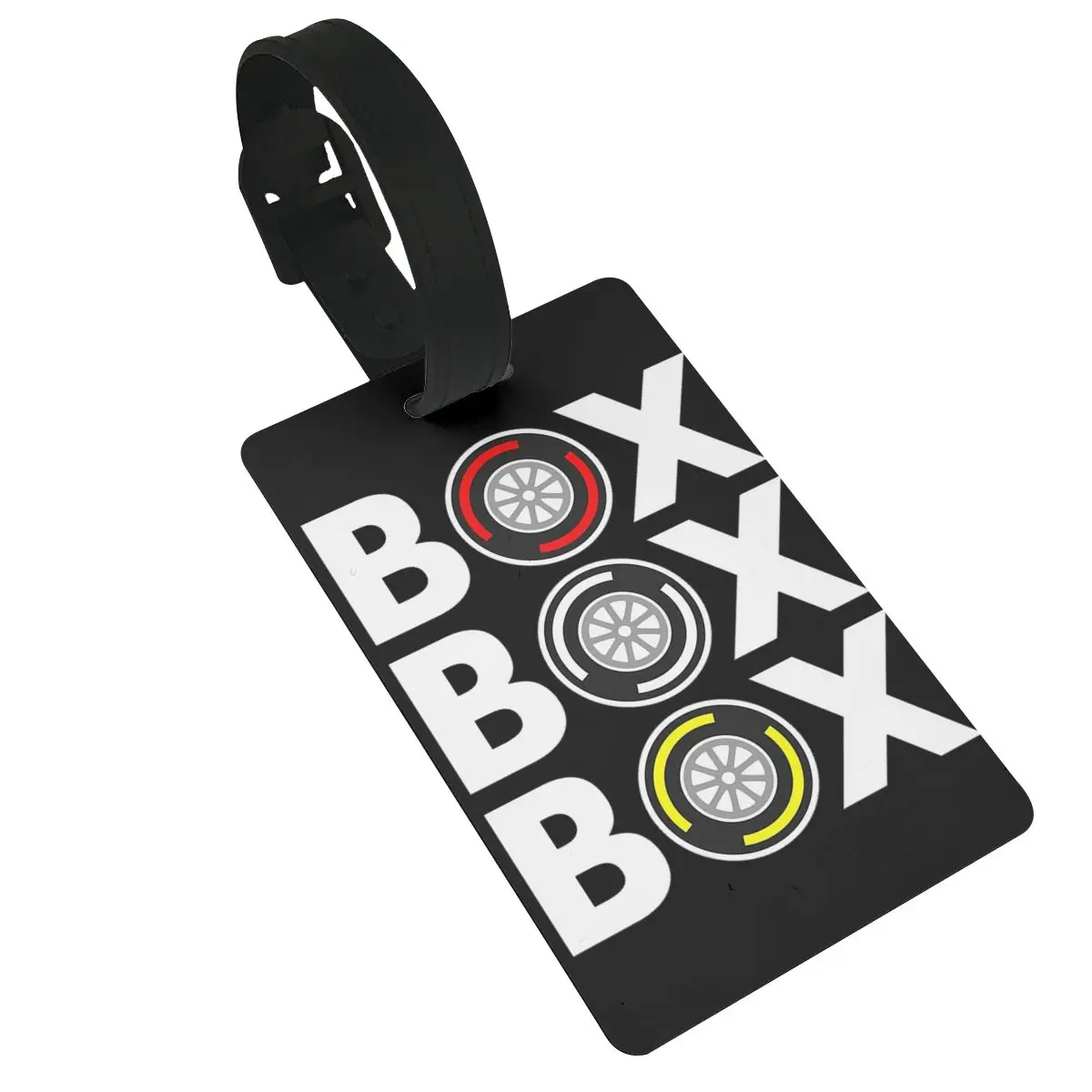 F1 Tyre Compound Design Luggage Tags