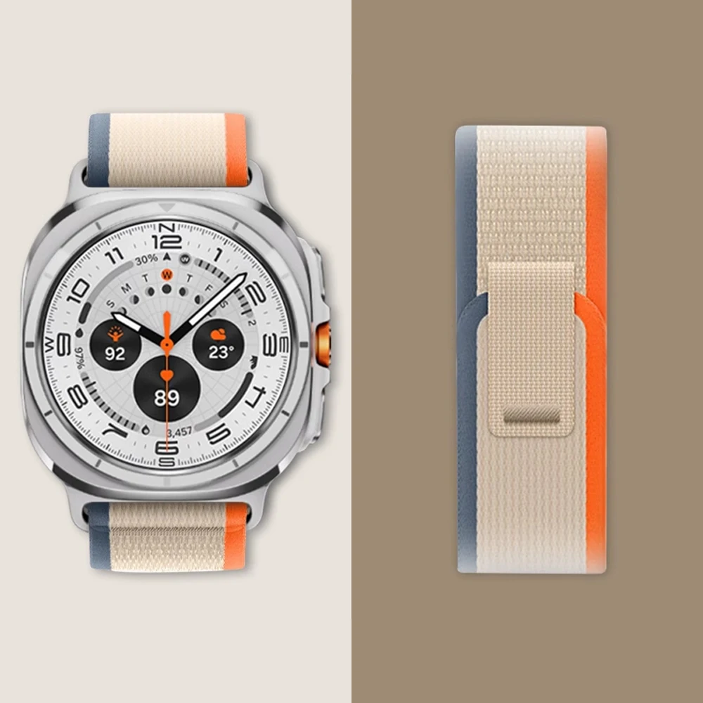 سوار Nylon لساعات Samsung Galaxy