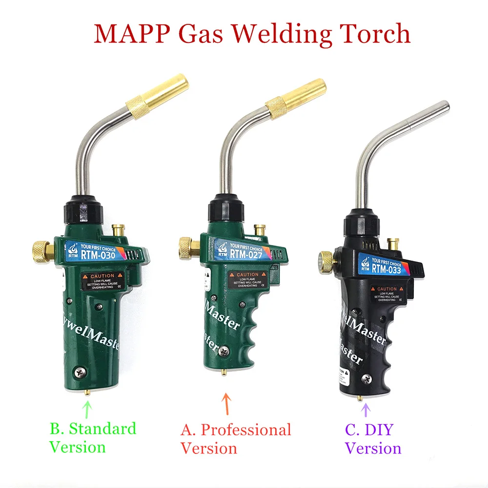 MAPP Propane Gas Welding Torch with Ignition