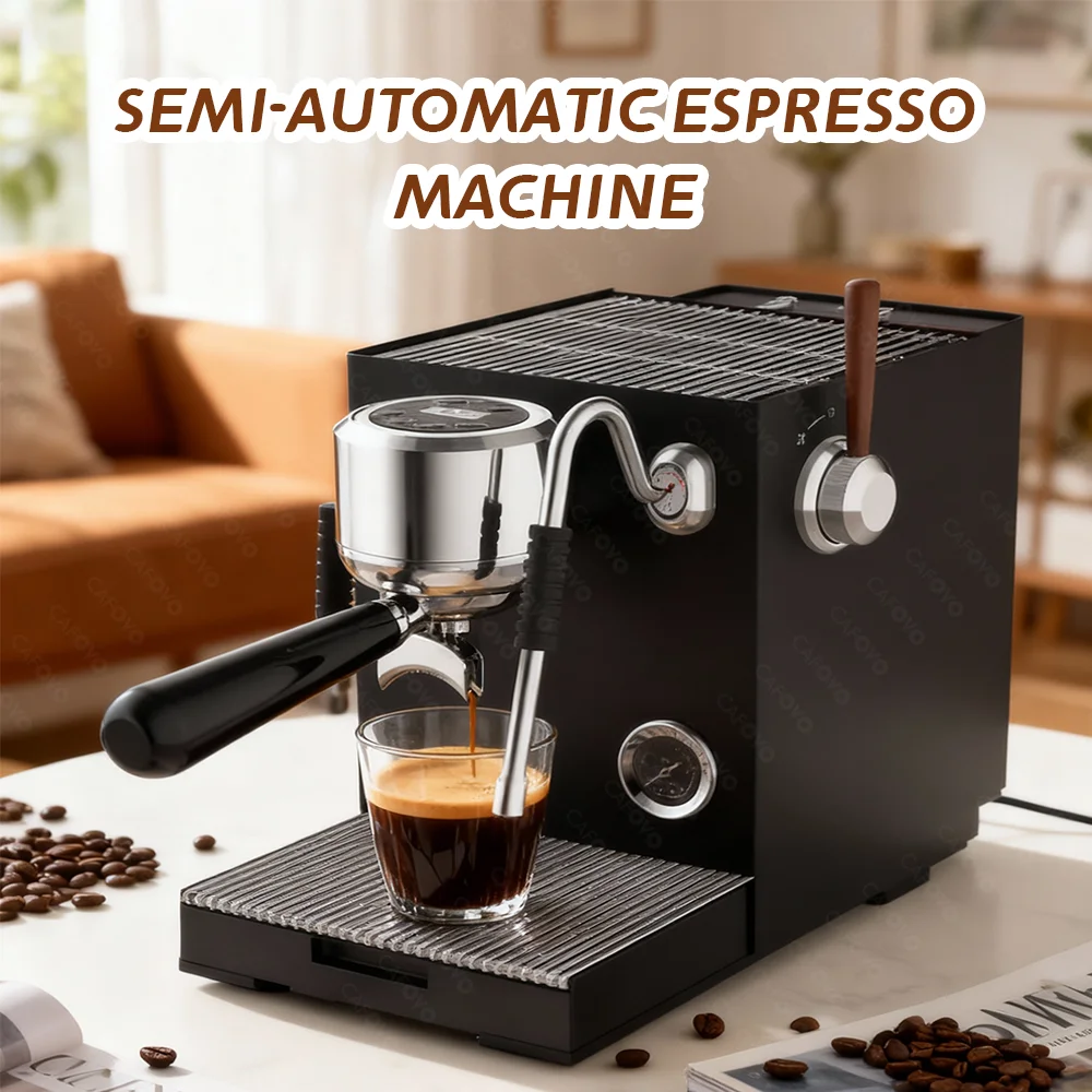 ماكينة اسبريسو CAFOVO E120 شبه أوتوماتيكية