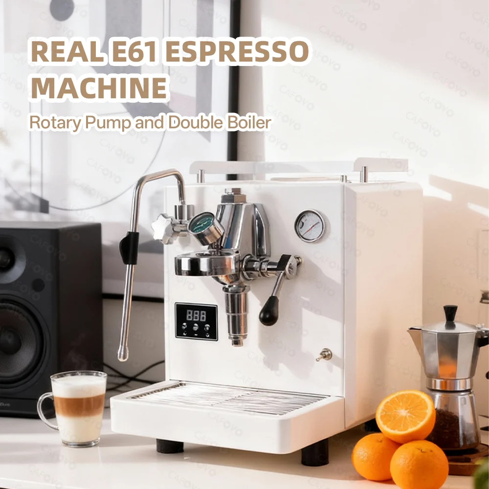 CAFOVO E133 Dual Boiler Espresso Machine