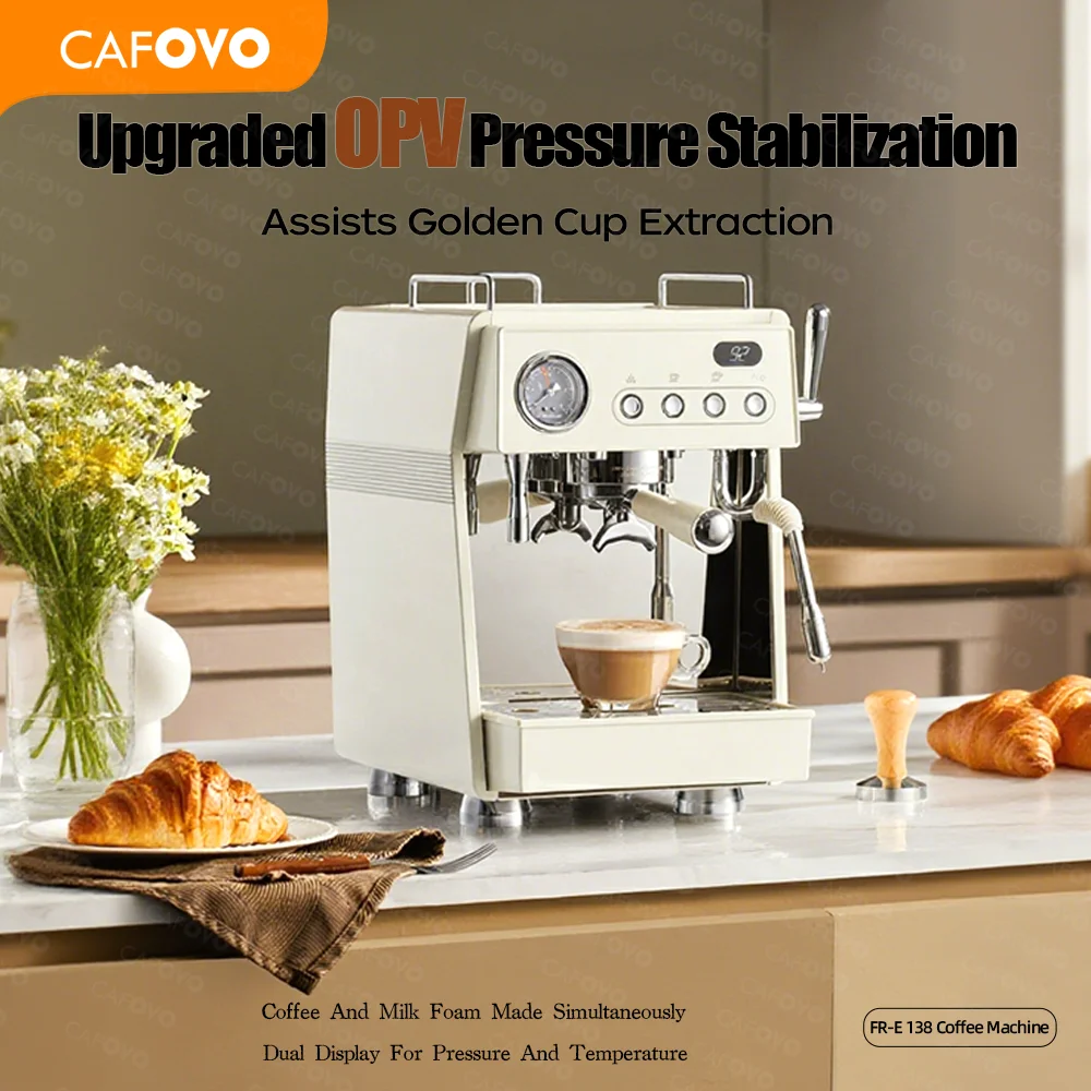 CAFOVO E138 Espresso Machine for Baristas