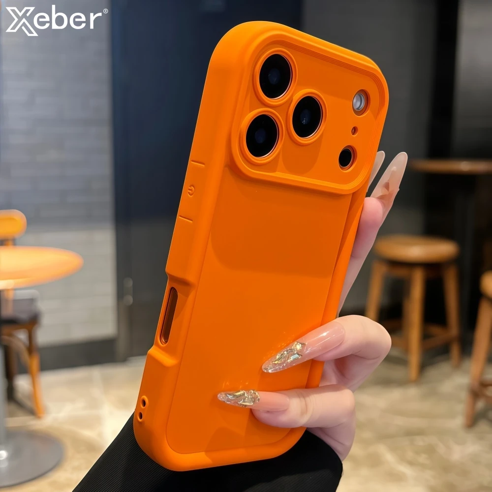 Thickened Silicone Case for iPhone Protection