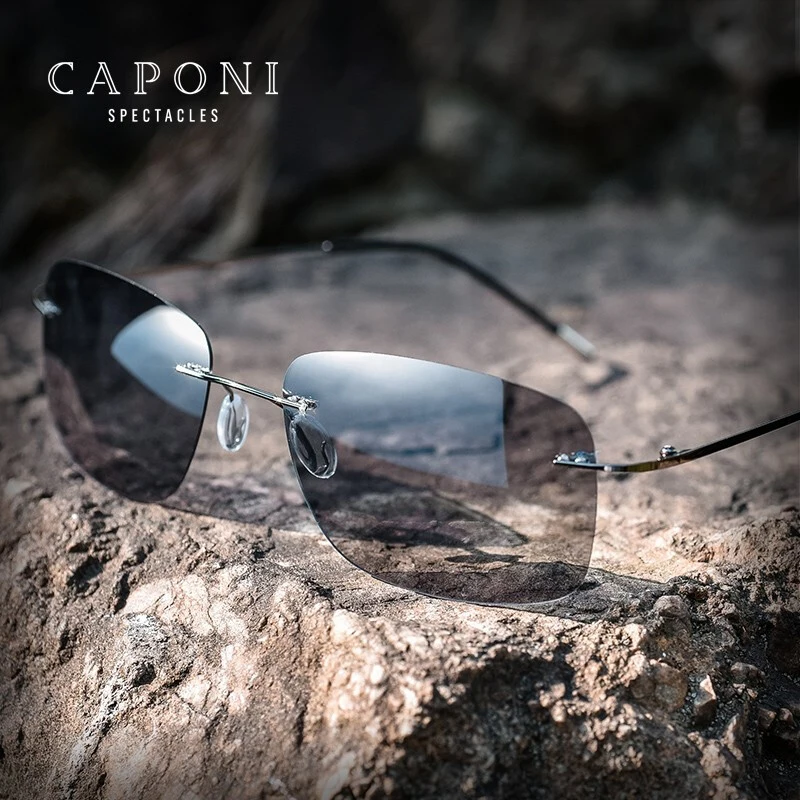 نظارات شمسية مربعة للرجال من CAPONI