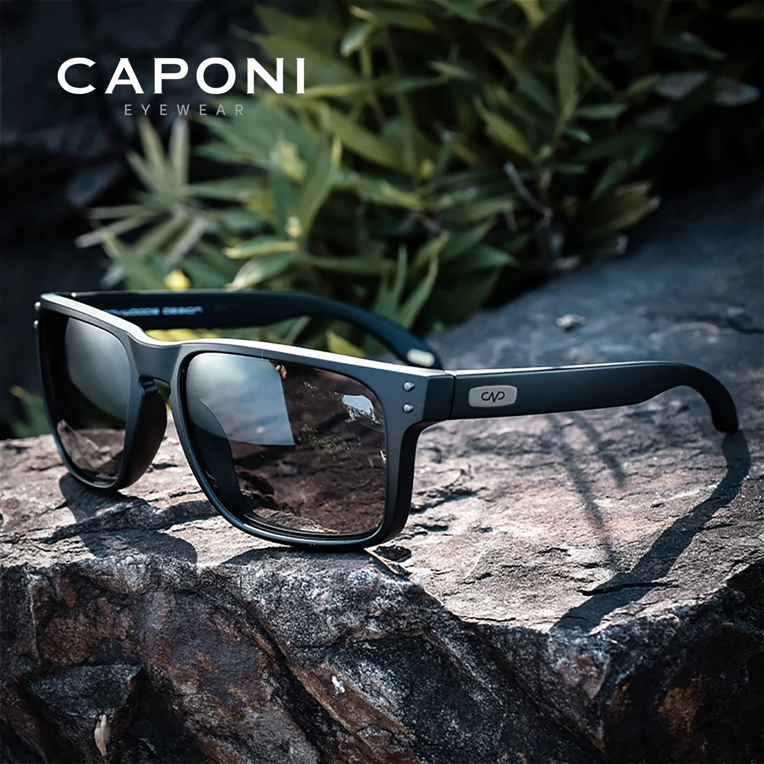 CAPONI Polarized Designer Sunglasses for Men