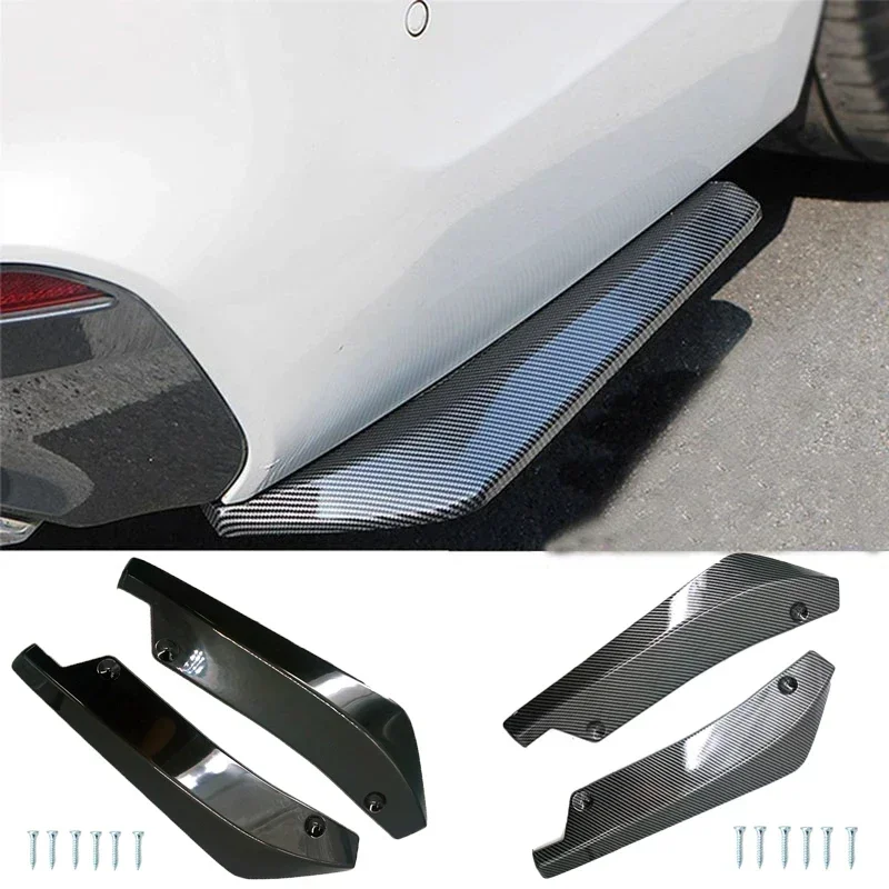 Universal Carbon Fiber Bumper Lip Spoiler