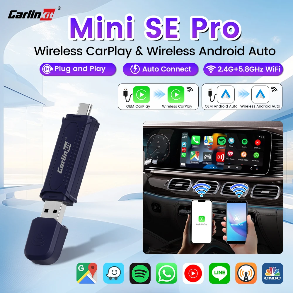 محول CarlinKit MINI SE Pro اللاسلكي
