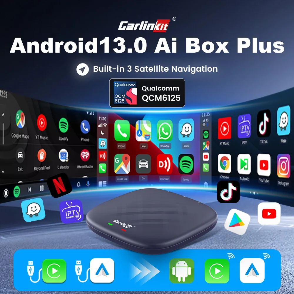 Carlinkit Plus لتشغيل CarPlay لاسلكيًا