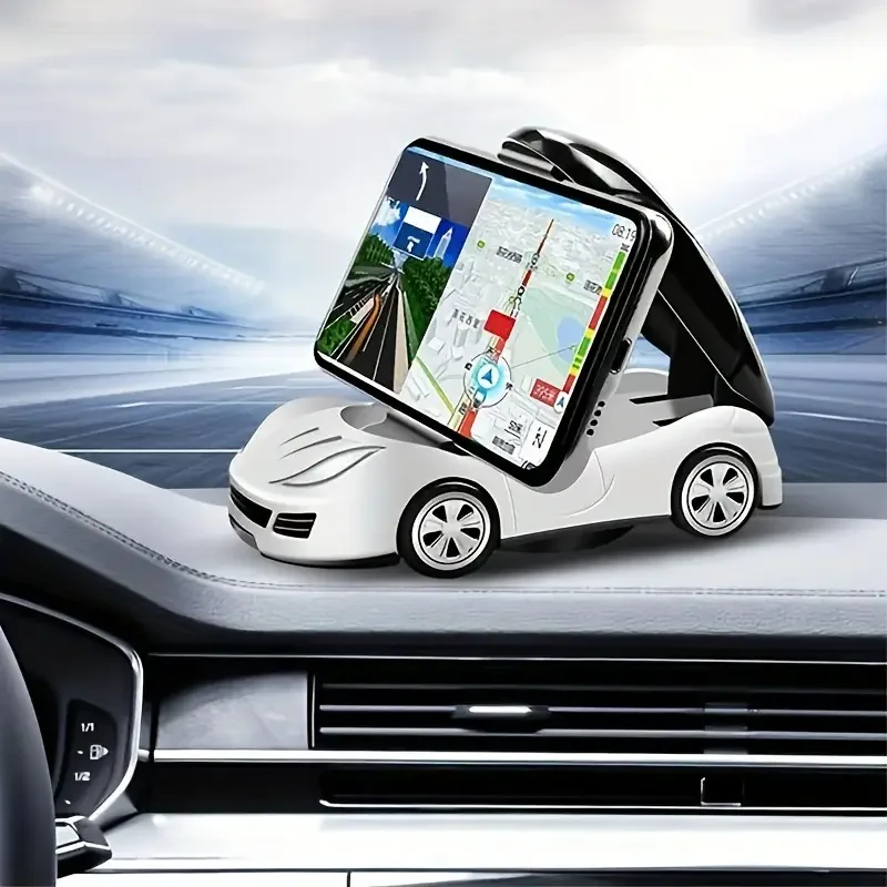 Car Dashboard Phone Holder with 360° Rotation