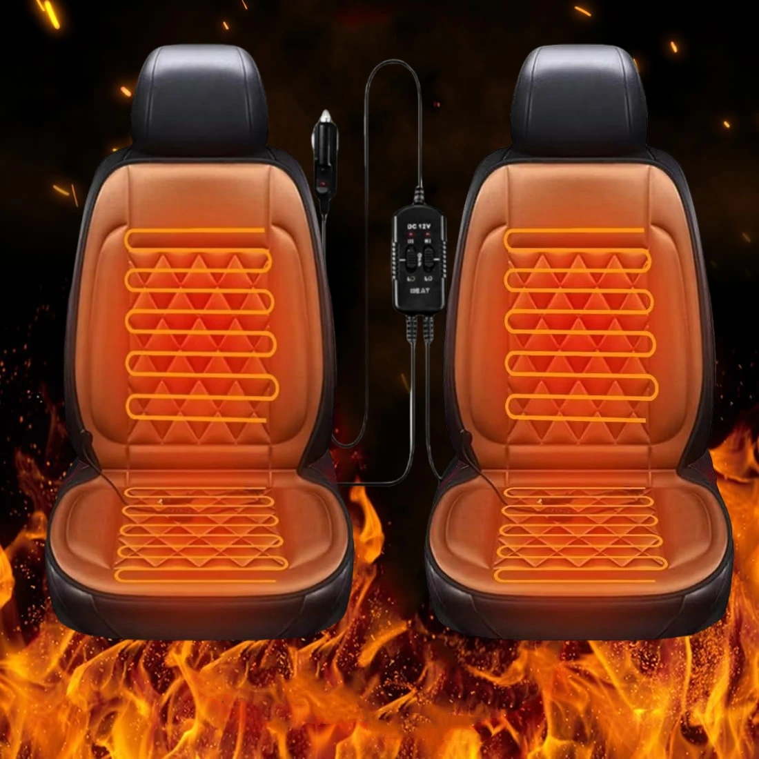 Universal 12V Car Seat Heating Cover