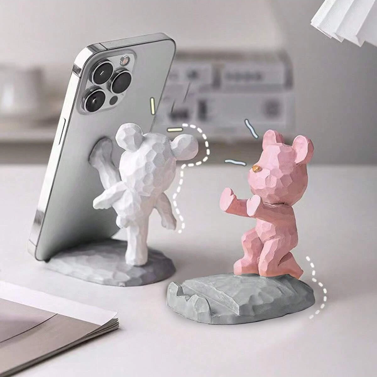 Cartoon Bear Phone Tablet Stand